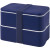 Dvojvrstvová obedová krabička MIYO, farba - modrá