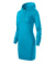 Snap - Šaty dámske - Malfini, farba - tyrkysová, veľkosť - XL