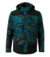 Vertex Camo - Zimná softshellová bunda pánska - Rimeck, farba - camouflage petrol, veľkosť - M