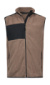 Vesta Mountain Fleece - Tee Jays, farba - clay/black, veľkosť - XS
