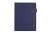 STREPIA A4 portfolio textil, farba - modrá