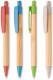 BORGO STRAW guľôčkové pero bambus/plast/slama