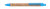 KORK guľôčkové pero korkové, farba - tyrkysová