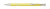 ALBA* guľôčkové pero kov, farba - žltá