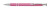 ALBA* guľôčkové pero kov, farba - ružová