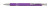 ALBA* guľôčkové pero kov, farba - fialová