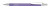 LAURIA guľôčkové pero kov, farba - fialová