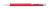 Guľôčkové pero kov ZERA, farba - červená