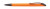 ARESTA guľôčkové pero plast, farba - oranžová