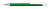 LASTI guľôčkové pero plast, farba - zelená