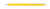 NOBLA guľôčkové pero plast, farba - žltá