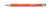 OIRA guľôčkové pero plast, farba - oranžová