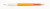 PROSTO guľôčkové pero plast, farba - oranžová