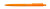 PROVEN SOFT guľôčkové pero plast, farba - oranžová