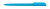 Guľôčkové pero plast ROTATE, farba - svetlo modrá