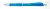 SALA guľôčkové pero plast, farba - tyrkysová