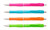 SOLIDLY NEON guľôčkové pero plast, farba - 