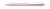 MALA guľôčkové pero slama/plast, farba - ružová