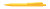 MARCI guľôčkové pero PLA plast/kukurica, farba - žltá