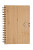 BAMBOO zápisník A5 , farba - natur