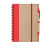 LIBRO A5 zápisník s perom, farba - červená