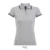 Pasadena - dámske polo 200g - Sol's, farba - grey melange/ french navy, veľkosť - XL
