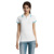 Pasadena - dámske polo 200g - Sol's, farba - white/aqua, veľkosť - XL