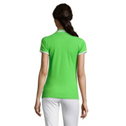 Pasadena - dámske polo 200g - Sol's – lime/white – náhľad 2