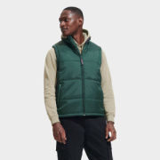 Warm - pánska vesta 210g - Sol's – forest green – náhľad 4