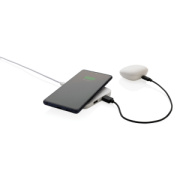 Bezdrôtová nabíjačka 10W s USB výstupmi z RCS recykl. plastu - XD Collection