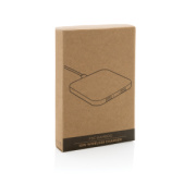 Bambusová bezdrôtová nabíjačka 10W s USB - XD Collection