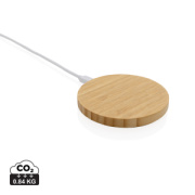 Bambusová bezdrôtová nabíjačka 15W - XD Collection