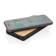 Bezdrôtová powerbanka 8 000 mAh z bambusu a RCS Rplastu - XD Collection