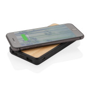 Bezdrôtová powerbanka 8 000 mAh z bambusu a RCS Rplastu - XD Collection