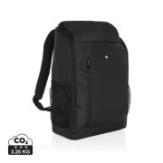 Easy access batoh na 15.6" notebook Swiss Peak z RPET AWARE™ - Swiss Peak