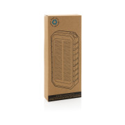 Bezdrôtová solárna powerbanka 10000mAh 10W z RCS rec. plastu - XD Collection