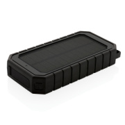 Bezdrôtová solárna powerbanka 10000mAh 10W z RCS rec. plastu - XD Collection
