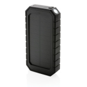 Bezdrôtová solárna powerbanka 10000mAh 10W z RCS rec. plastu - XD Collection