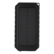 Bezdrôtová solárna powerbanka 10000mAh 10W z RCS rec. plastu - XD Collection