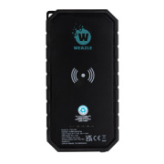 Bezdrôtová solárna powerbanka 10000mAh 10W z RCS rec. plastu - XD Collection
