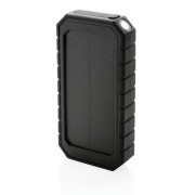 Bezdrôtová solárna powerbanka 10000mAh 10W z RCS rec. plastu - XD Collection