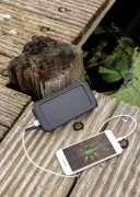 Bezdrôtová solárna powerbanka 10000mAh 10W z RCS rec. plastu - XD Collection