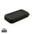 Bezdrôtová solárna powerbanka 10000mAh 10W z RCS rec. plastu - XD Collection, farba - čierna