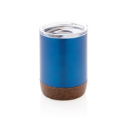 Malý korkový termohrnček z RCS recykl. ocele - XD Collection