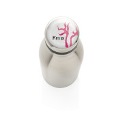 Fľaša na vodu z RCS recyklovanej nerezovej ocele - XD Collection