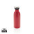 Fľaša na vodu z RCS recyklovanej nerezovej ocele - XD Collection, farba - červená