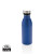Fľaša na vodu z RCS recyklovanej nerezovej ocele - XD Collection, farba - modrá