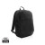 Moderný batoh na 15,6" notebook Swiss Peak z RPET AWARE™ - Swiss Peak, farba - čierna