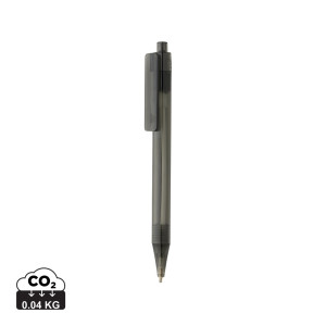 Priehľadné pero X8 z GRS RPET - XD Collection