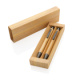 Moderná bambusová sada pier v krabičke - XD Collection